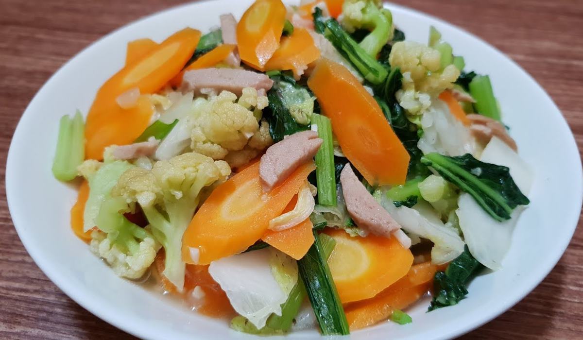 resep capcay sayur