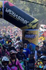 Ribuan rider trail memadati kawasan wisata Malino, Kabupaten Gowa, dalam ajang Wisata Adventure Malino 2026 yang turut mendorong sektor pariwisata dan ekonomi UMKM masyarakat setempat.