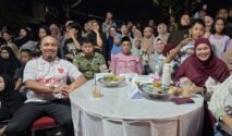Anggota DPRD Kabupaten Gowa dari Fraksi PKS, Asnawi Syam, menghadiri pesta rakyat yang digelar Kerukunan Pemuda Bonto-Bontoa, Kecamatan Somba Opu, Kabupaten Gowa, Sabtu (5/9/2026) malam.