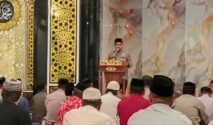 Kapolresta Gowa Kombes Pol Dr. Muh. Yusuf Usman, S.H., S.I.K., M.T., CIPA kembali menemui warga melalui Safari Subuh di Masjid Syuhada Haji Bate, Jalan Poros Barombong, Kelurahan Lembang Parang, Kecamatan Barombong, Kabupaten Gowa, Rabu (9/9/2026). (Foto: Rujukannews)