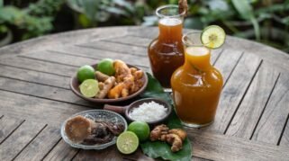 Ilustrasi jamu beras kencur (Foto:Kompas.com)