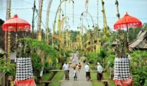 Ilustrasi Desa Penglipuran Bali (Foto: INSTIKI)