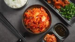 Ilustrasi Kimchi Khas Korea Selatan