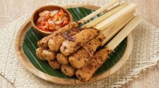Ilustrasi Sate Lilit Bali (Foto:Liputan6.com)